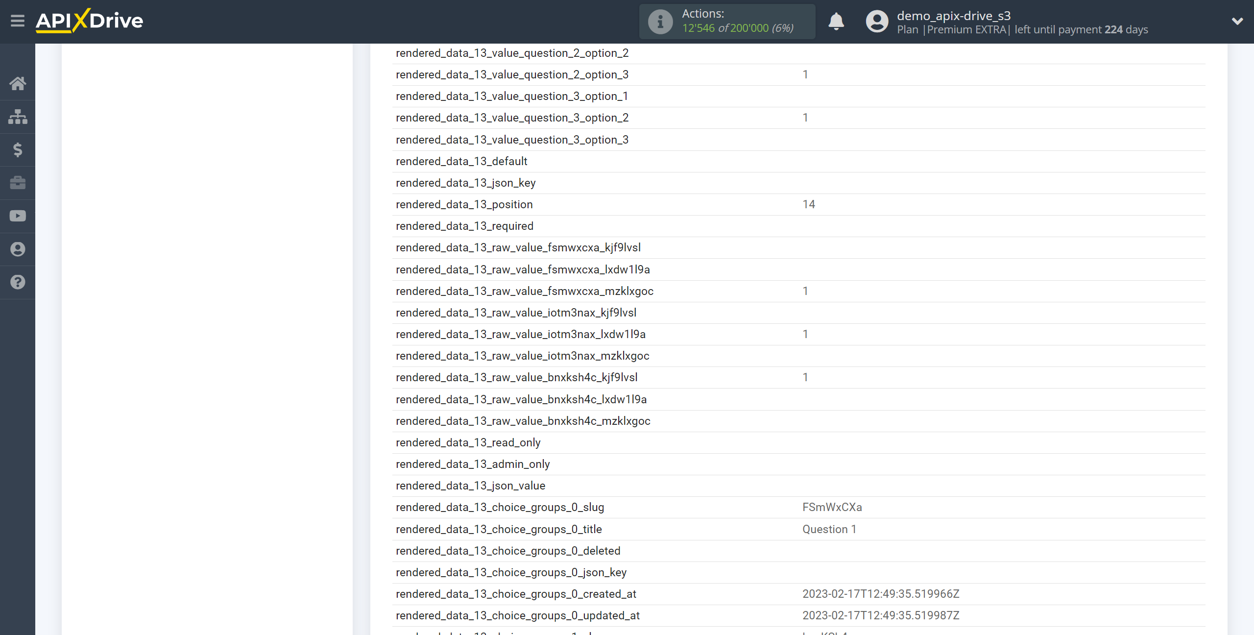 How to Connect Formaloo as Data Source | Test data