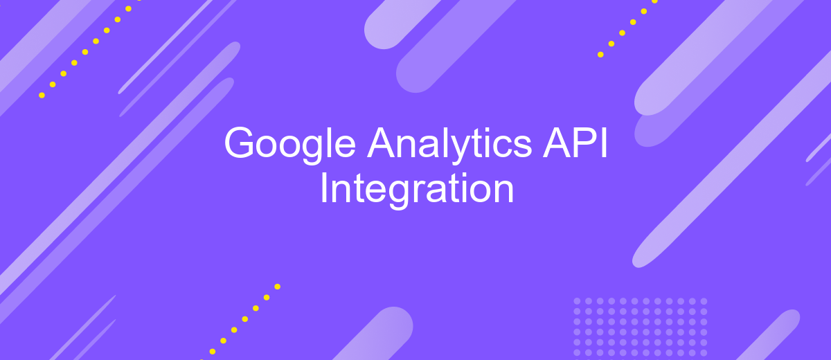 Google Analytics API Integration