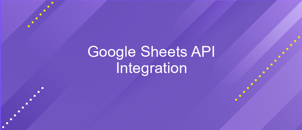 Google Sheets API Integration