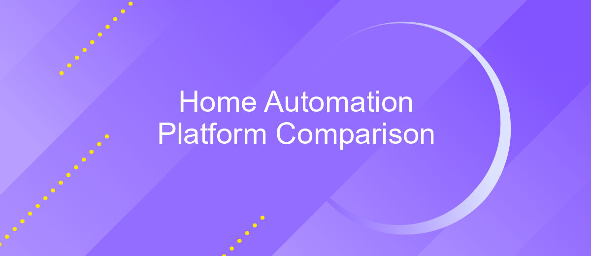 Home Automation Platform Comparison