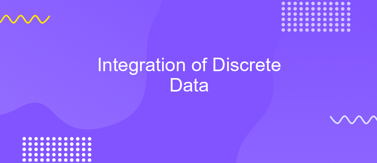 Integration of Discrete Data