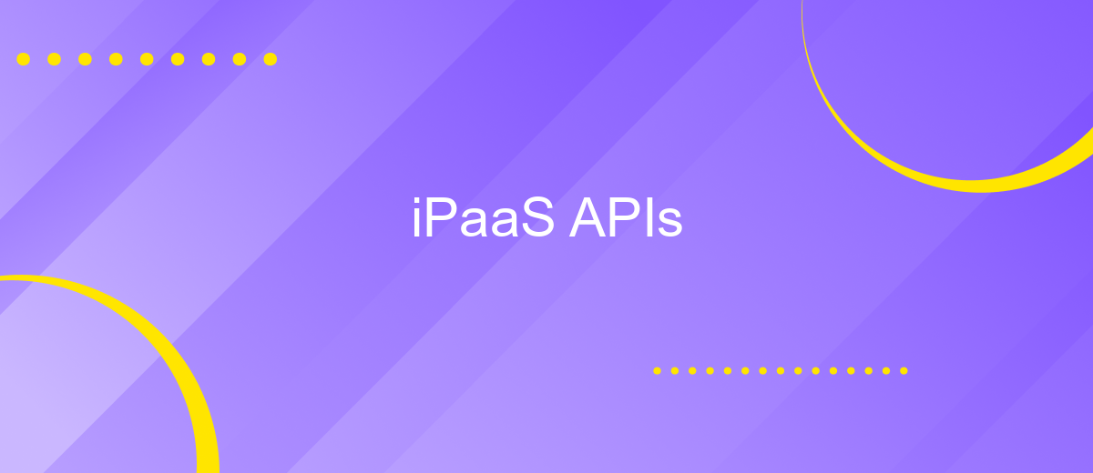 iPaaS APIs