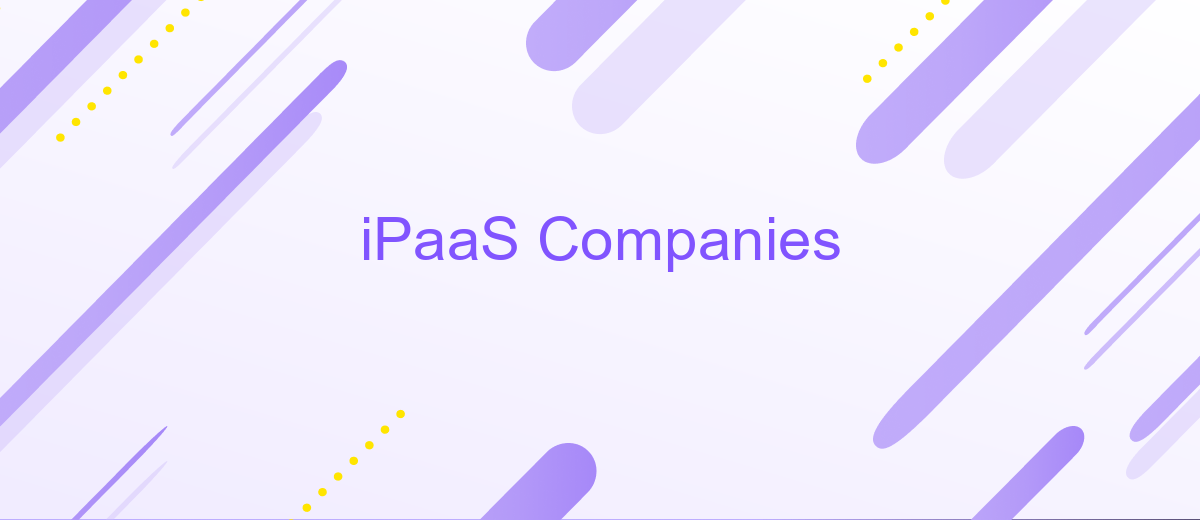 iPaaS Companies