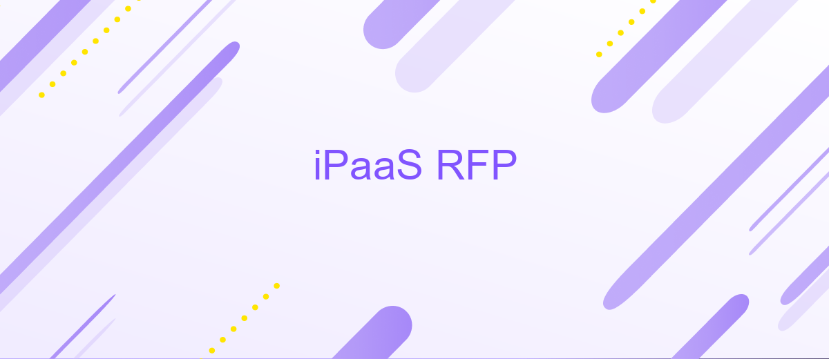 iPaaS RFP