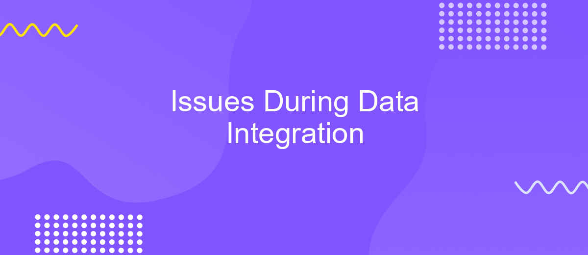 Issues During Data Integration