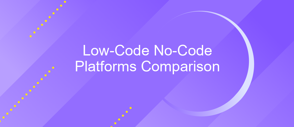 Low-Code No-Code Platforms Comparison