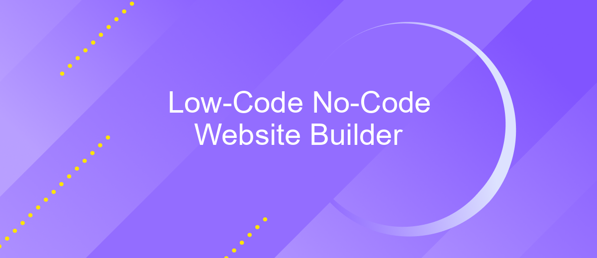 Low-Code No-Code Website Builder