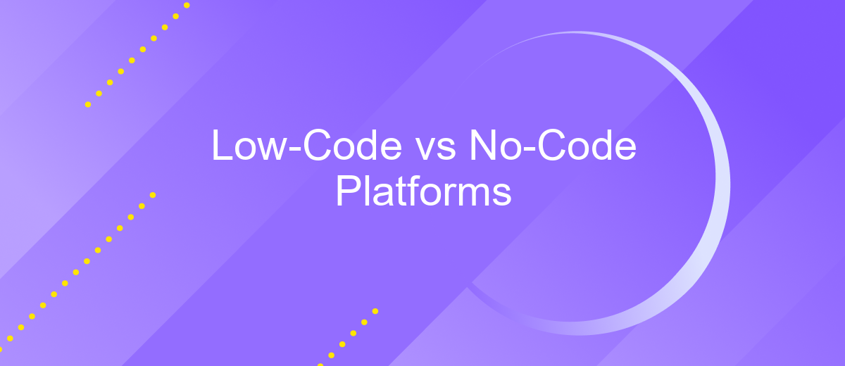 Low-Code vs No-Code Platforms