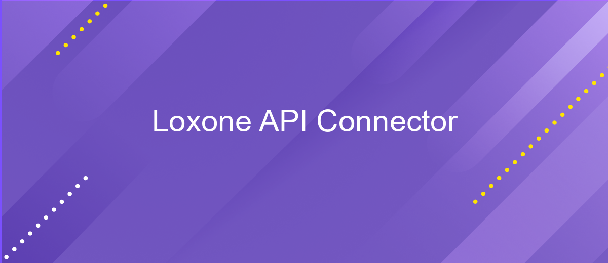 Loxone API Connector