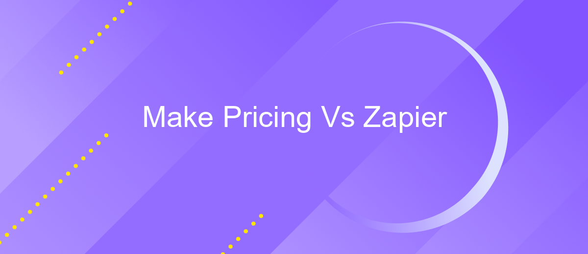 Make Pricing Vs Zapier