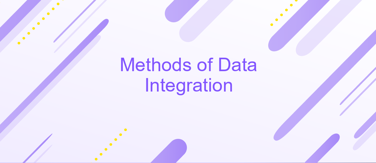 Methods of Data Integration