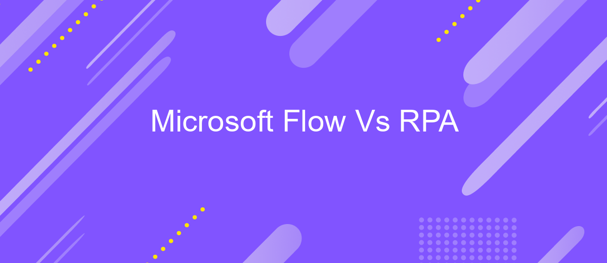 Microsoft Flow Vs RPA