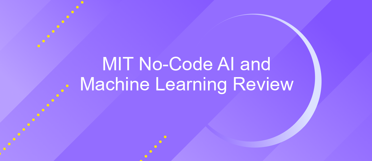 MIT No-Code AI and Machine Learning Review