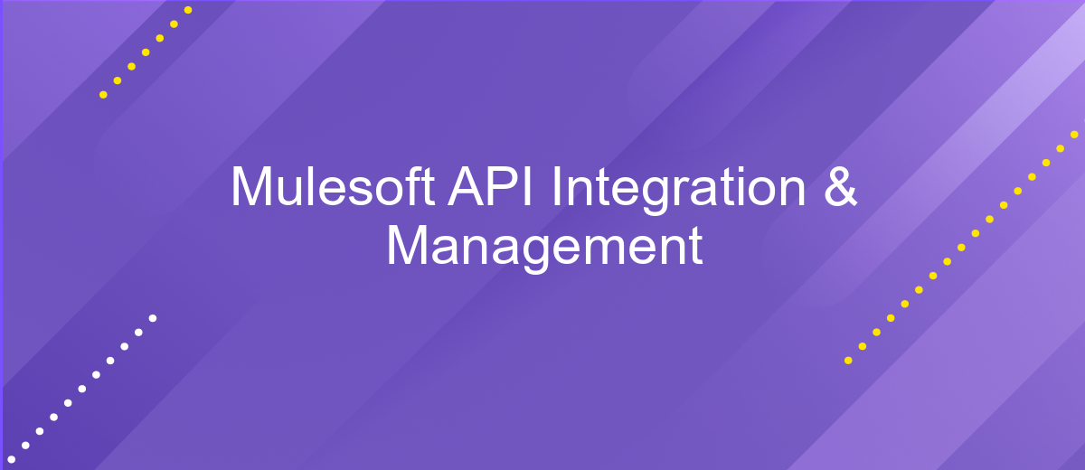 Mulesoft API Integration & Management