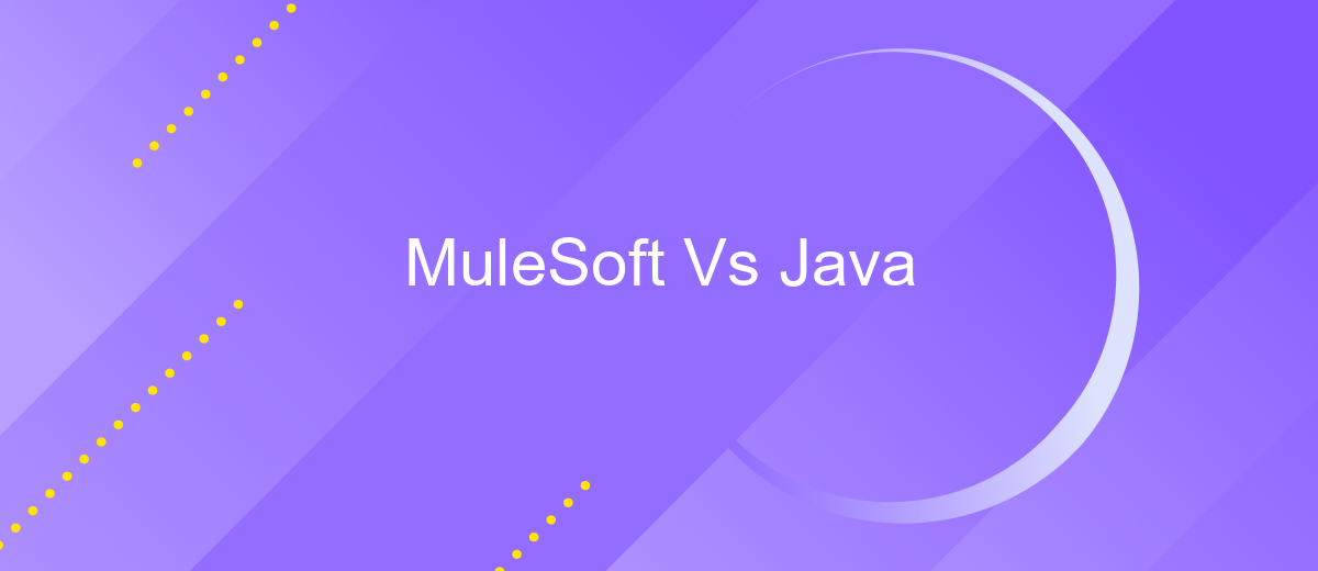 MuleSoft Vs Java