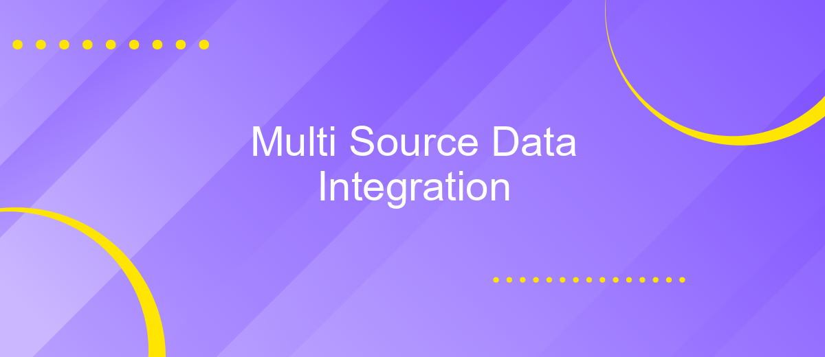 Multi Source Data Integration