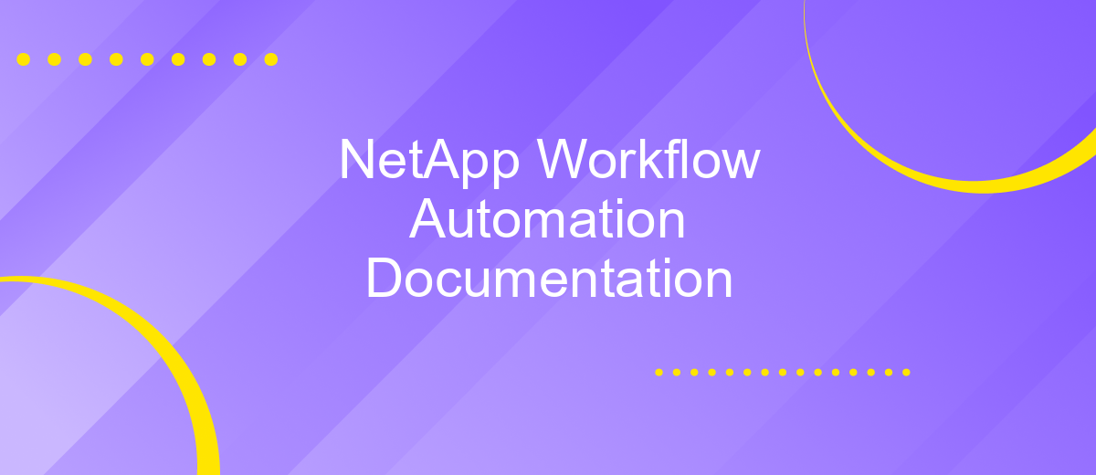 NetApp Workflow Automation Documentation