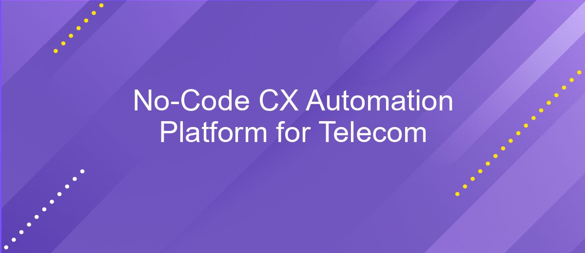 No-Code CX Automation Platform for Telecom