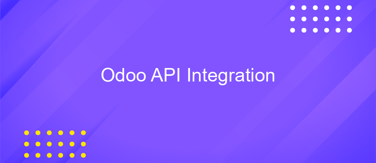 Odoo API Integration