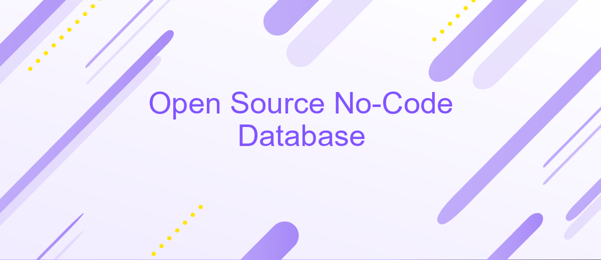 Open Source No-Code Database