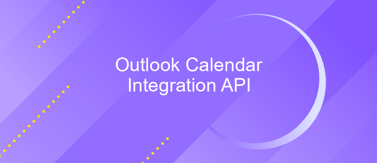 Outlook Calendar Integration API