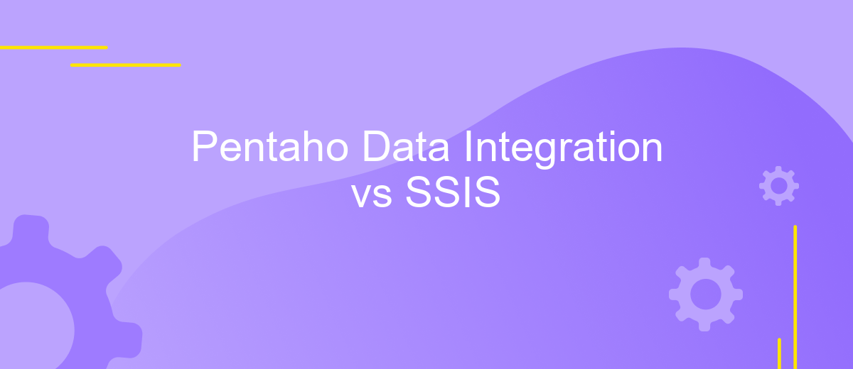 Pentaho Data Integration vs SSIS