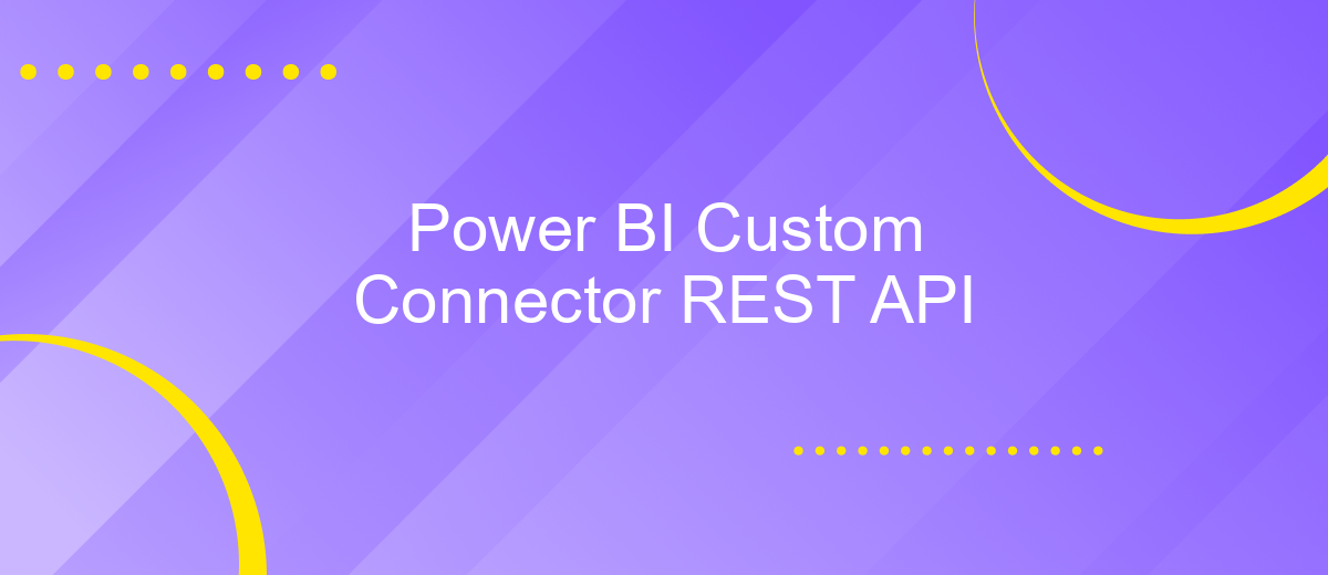 Power BI Custom Connector REST API