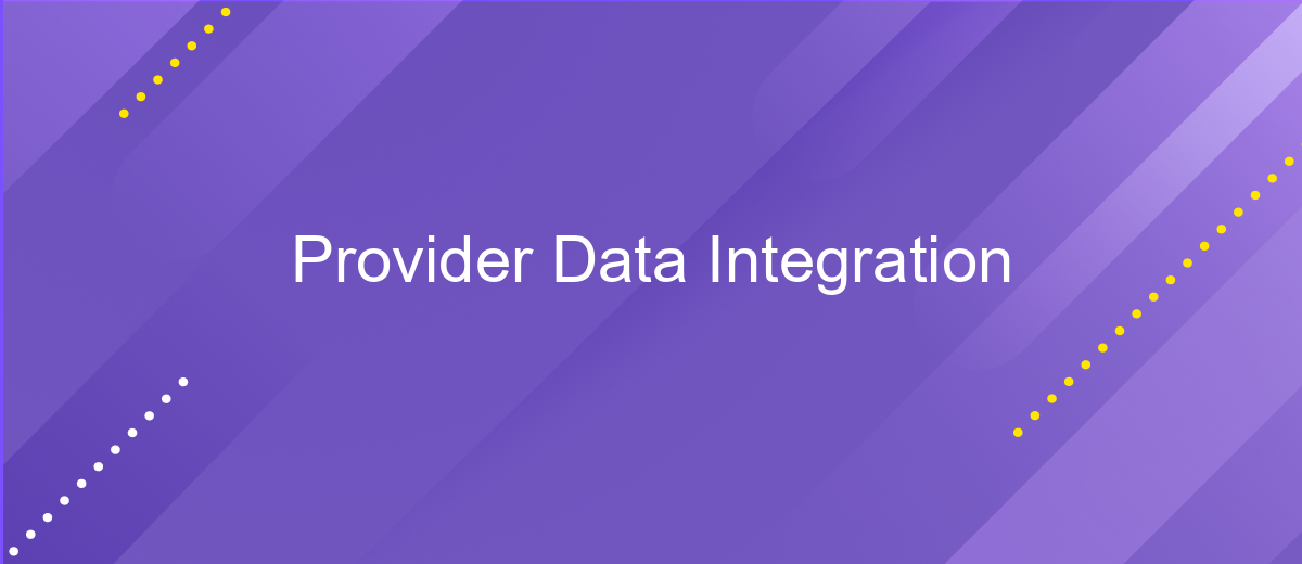 Provider Data Integration