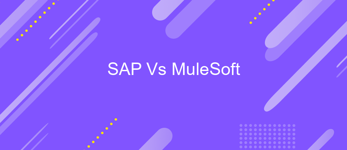 SAP Vs MuleSoft