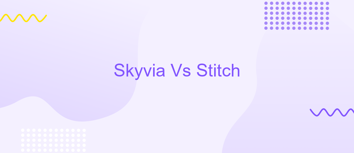 Skyvia Vs Stitch