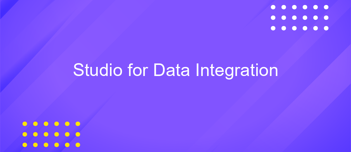 Studio for Data Integration