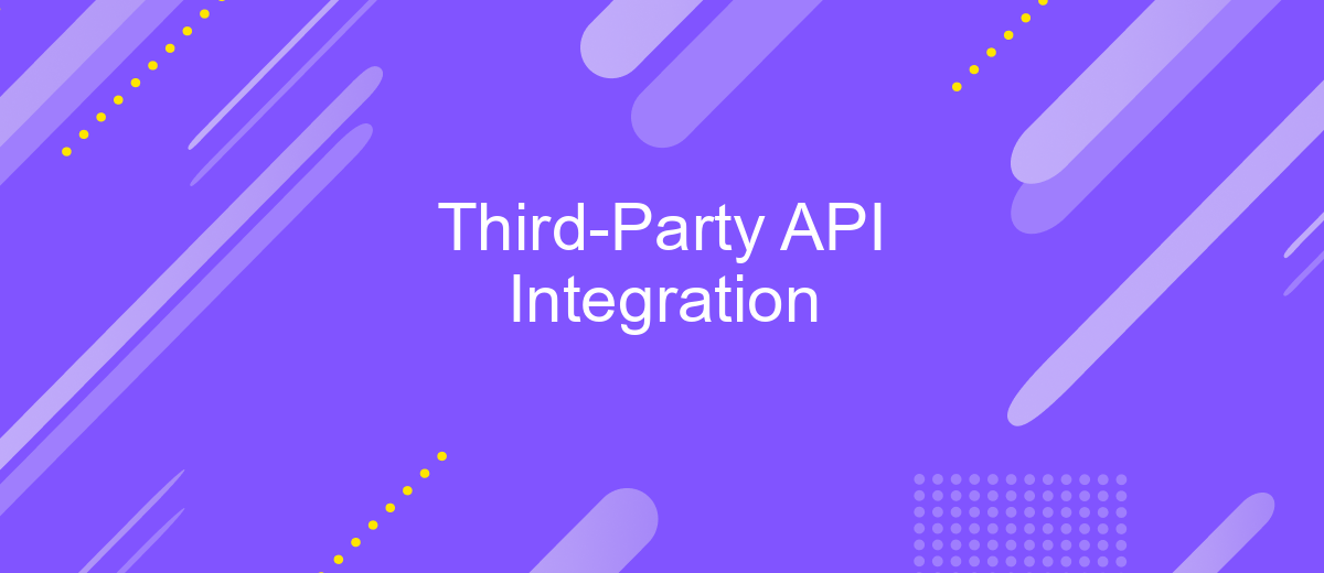 Third-Party API Integration