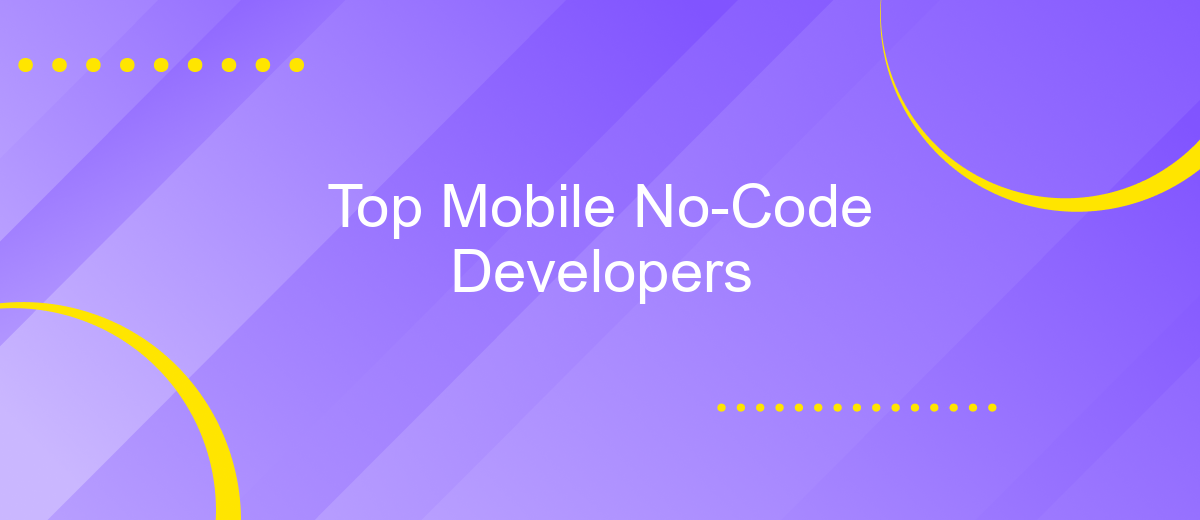 Top Mobile No-Code Developers