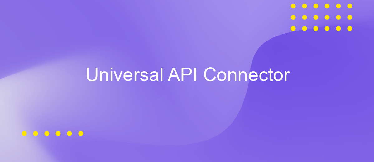 Universal API Connector