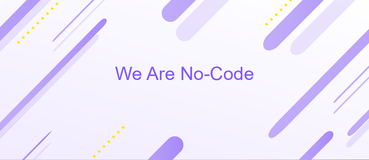 We Are No-Code