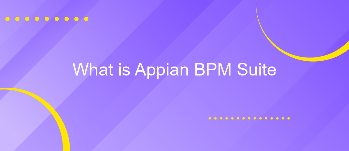 What is Appian BPM Suite