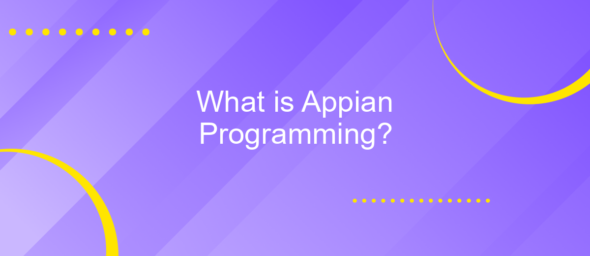 What is Appian Programming?