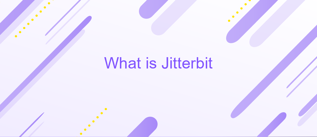 What is Jitterbit