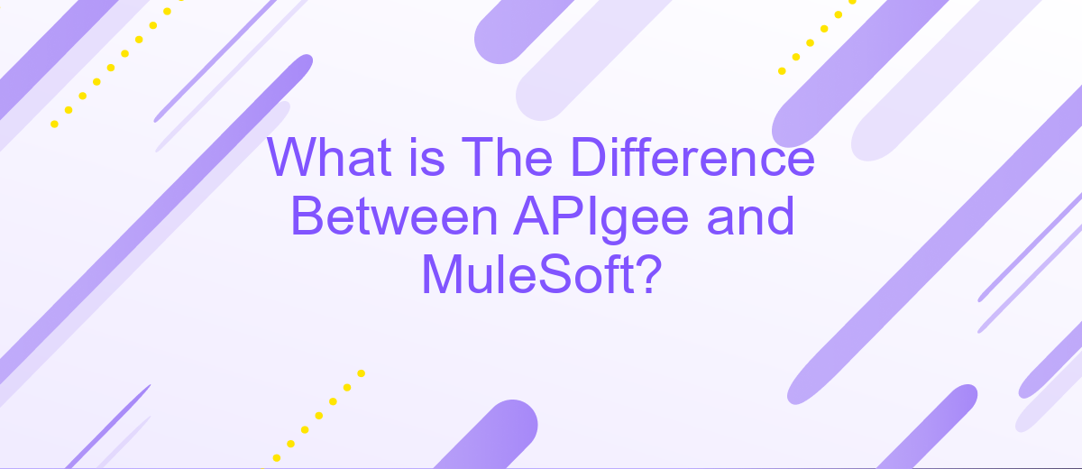 What is The Difference Between APIgee and MuleSoft?