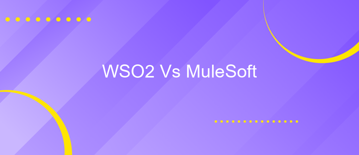 WSO2 Vs MuleSoft