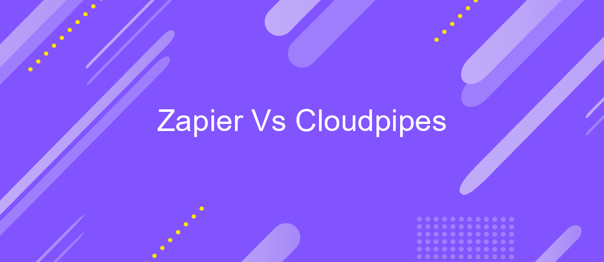 Zapier Vs Cloudpipes