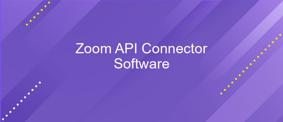 Zoom API Connector Software