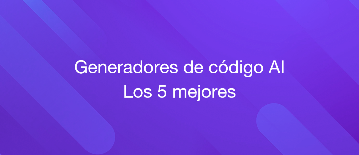 Los 5 mejores generadores de códigos AI