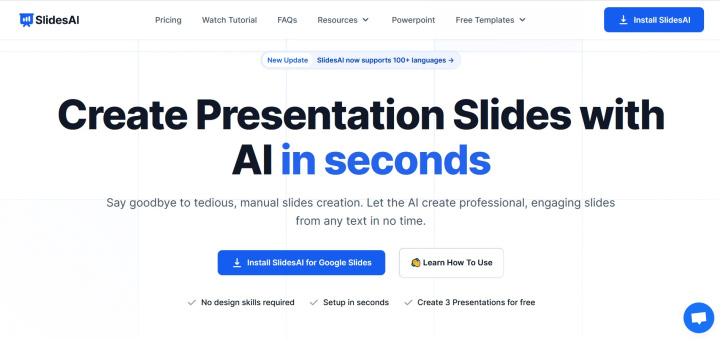 Best AI Tools for Presentations | Slides AI