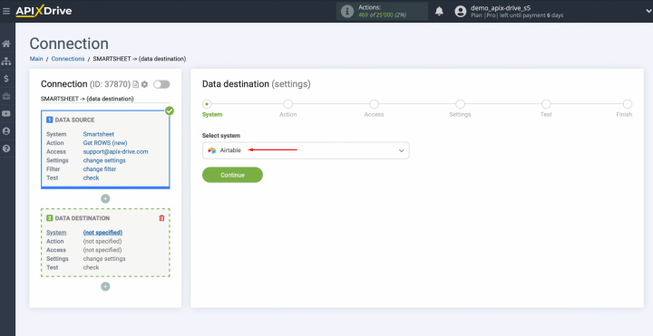 Smartsheet and Airtable integration | Select Airtable