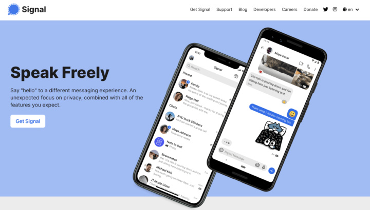 Signal official site