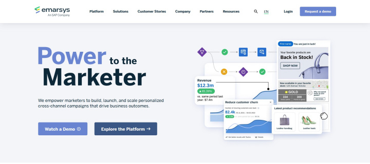 Customer Data Platforms (CDP) | Emarsys