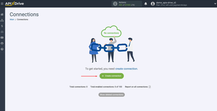 Agile CRM and Airtable integration | Сreate a new connection