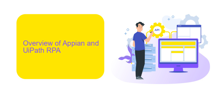 Overview of Appian and UiPath RPA