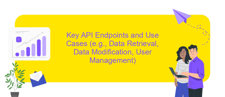 Key API Endpoints and Use Cases (e.g., Data Retrieval, Data Modification, User Management)